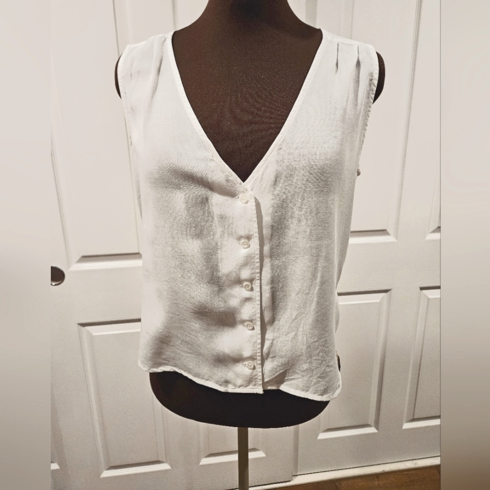 Cloth & Stone Womens Button Down Blouse